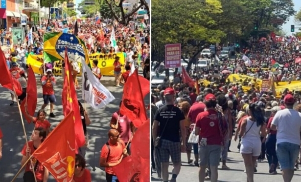 ATOS CONTRA ANISTIA E PEC DA BLINDAGEM OCORREM EM CIDADES MINEIRAS 